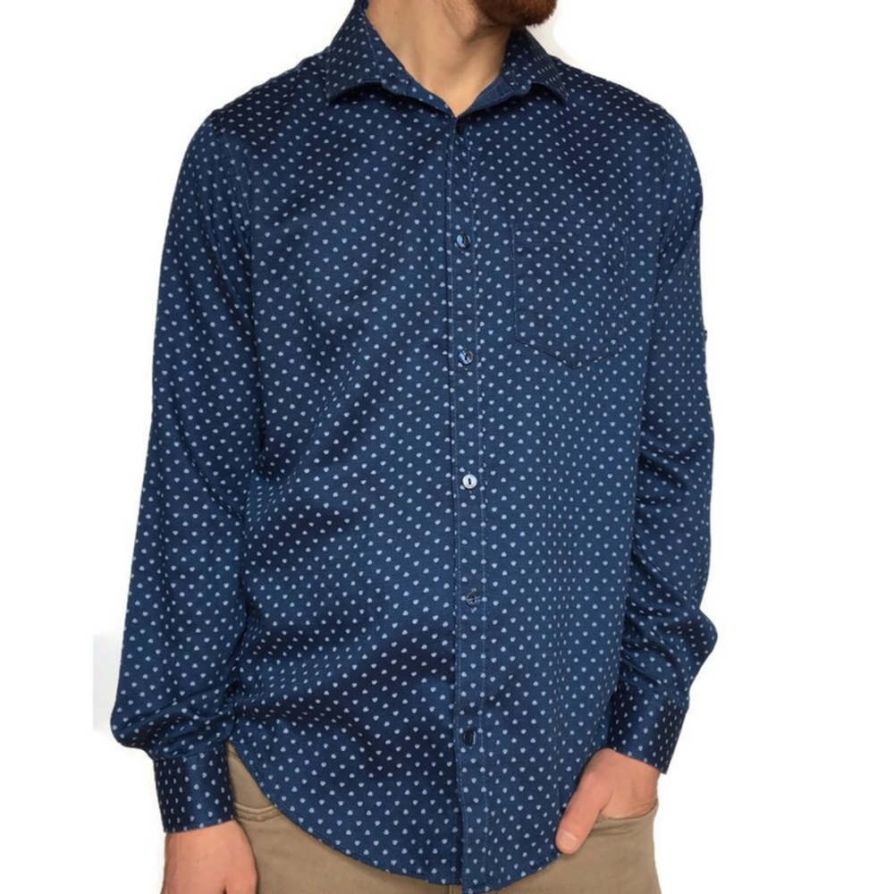 Calvin Klein Stretch Cotton Slim Fit Shirt